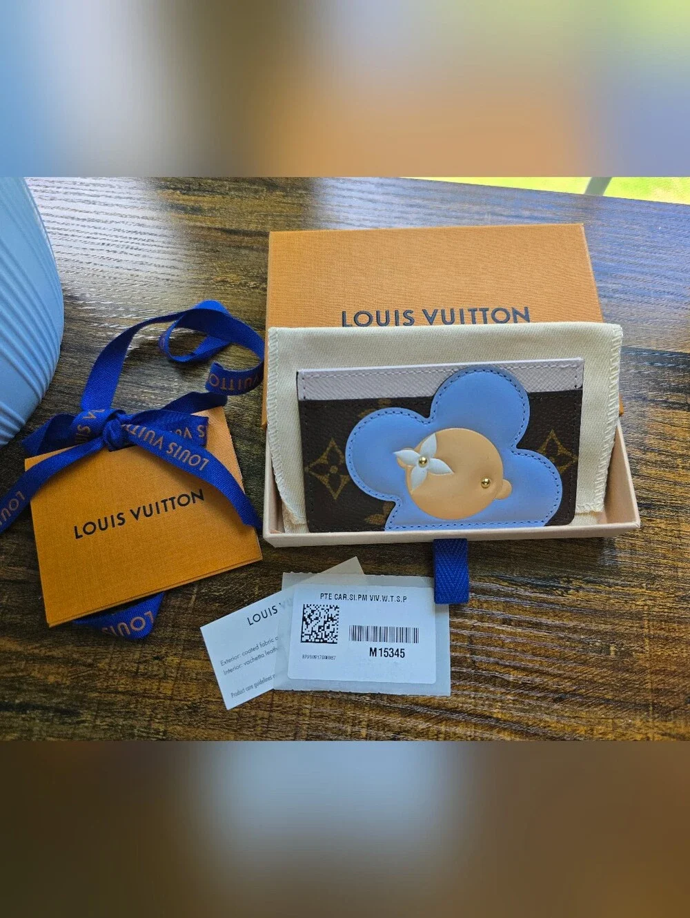 ‼️SOLD‼️Louis Vuitton Vivienne Card Holder - Picture 1 of 5